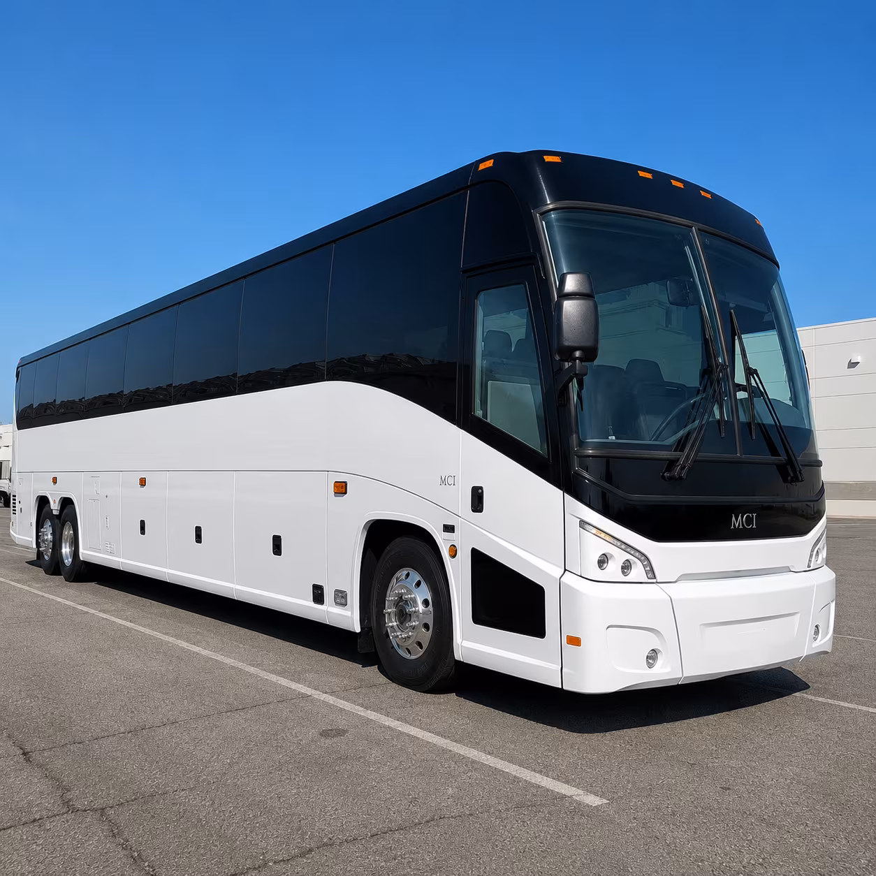 Luggage loaded into a Metro Arlington motorcoach luggage bay