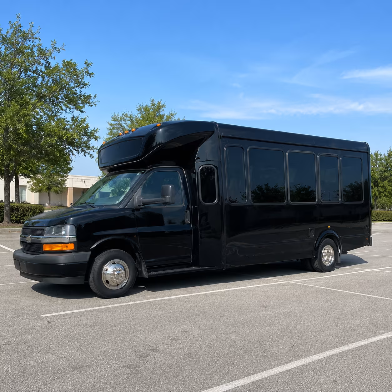 Arlington Bachelor & Bachelorette Transportation party bus exterior
