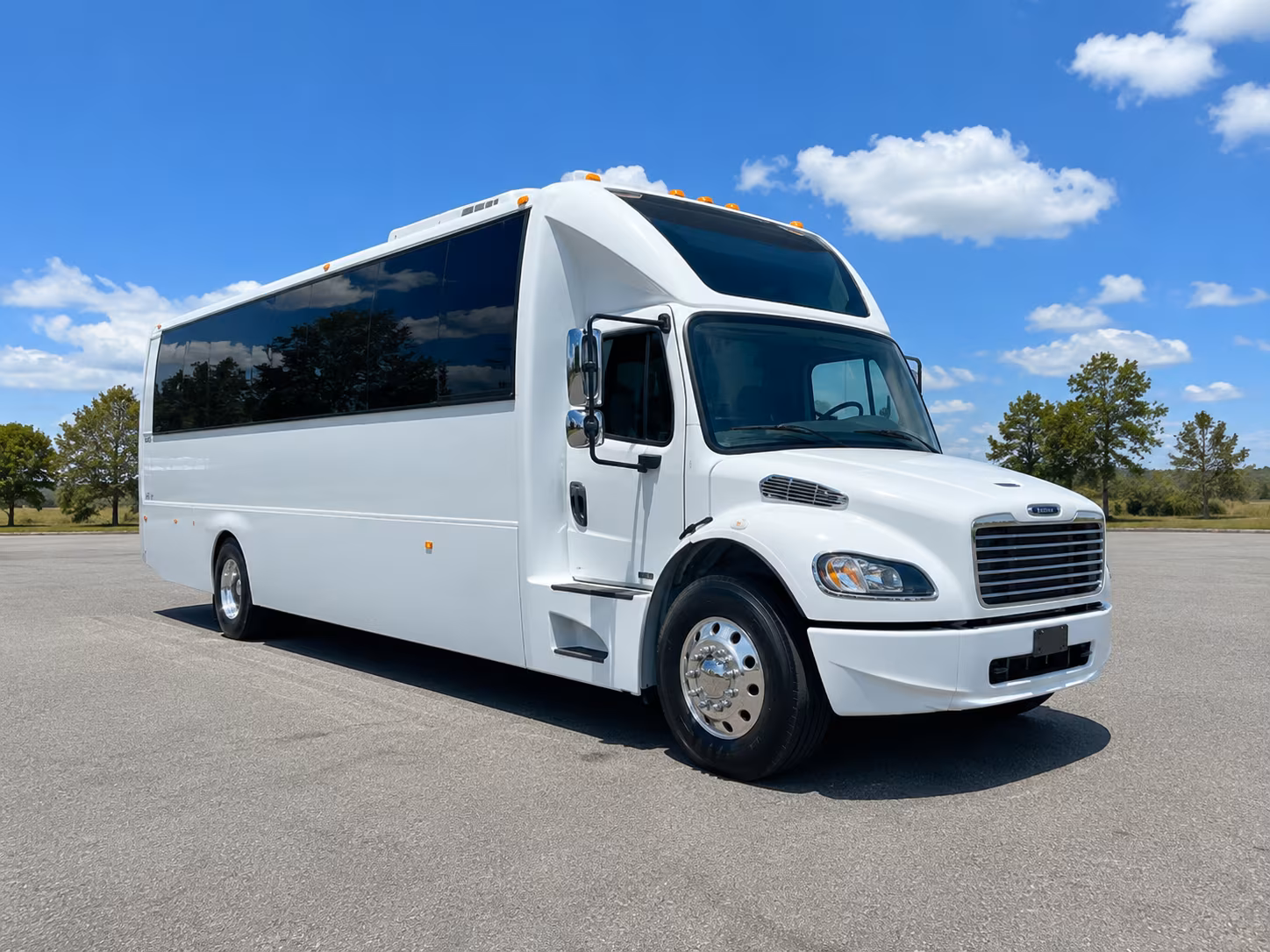 Arlington Concert & Music Festival Transportation party bus exterior