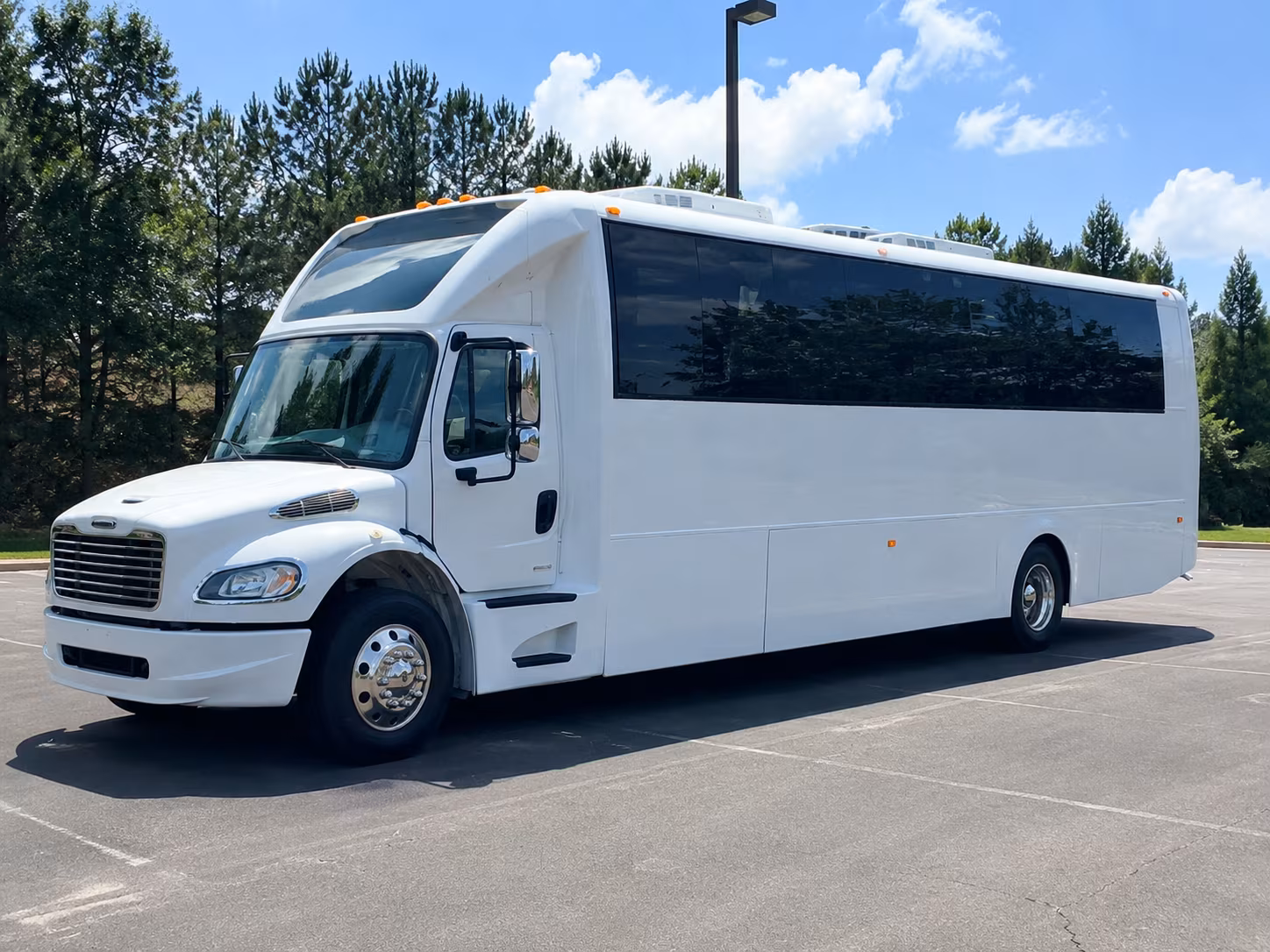 Arlington Concert & Music Festival Transportation party bus exterior