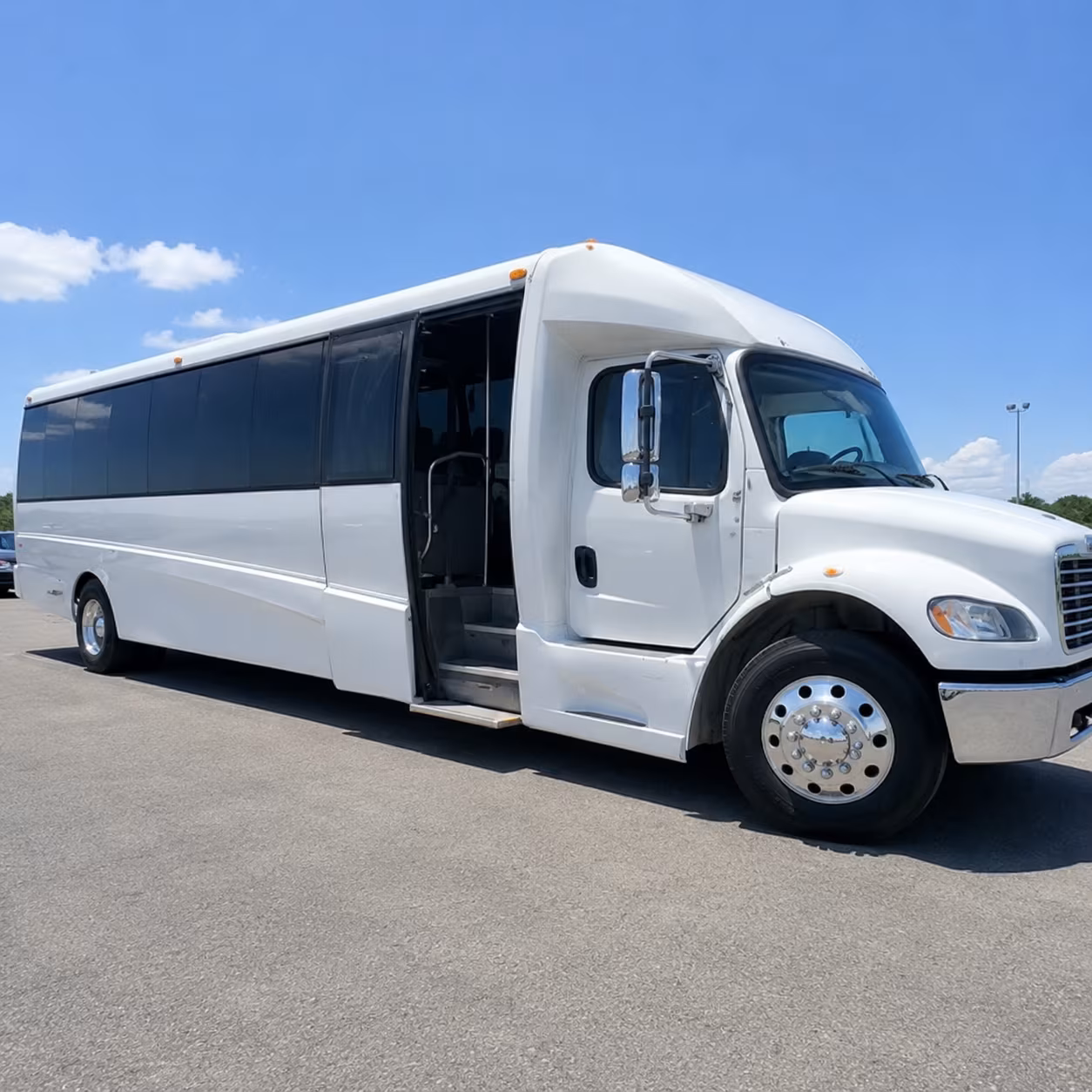 Arlington Corporate Transportation party bus exterior