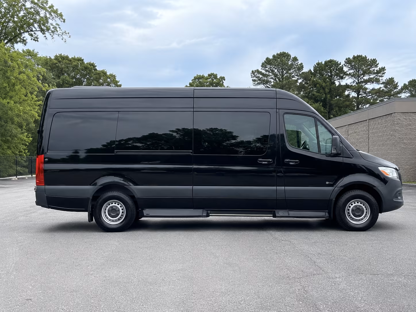 Arlington Corporate Transportation party bus exterior