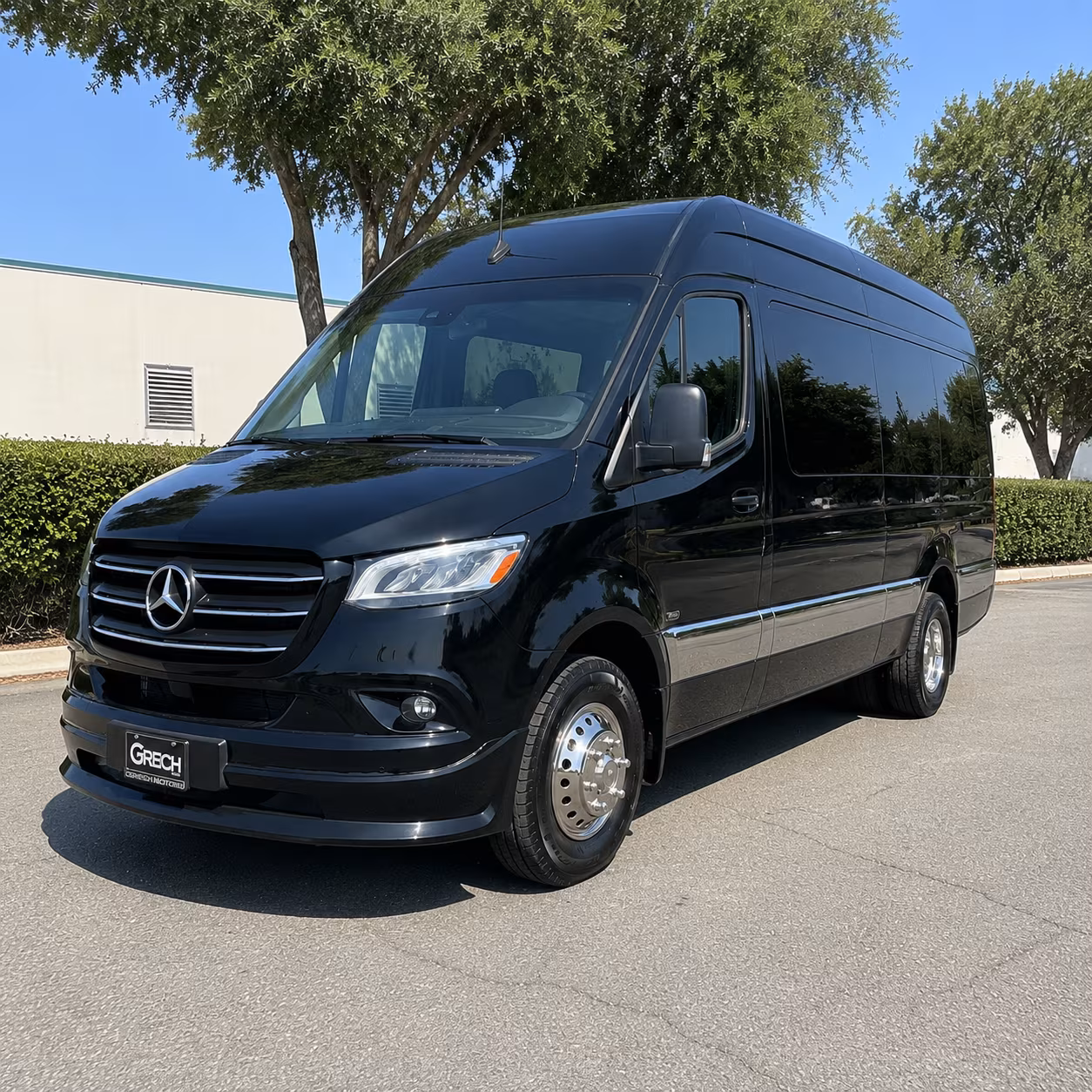 Arlington Corporate Transportation party bus exterior