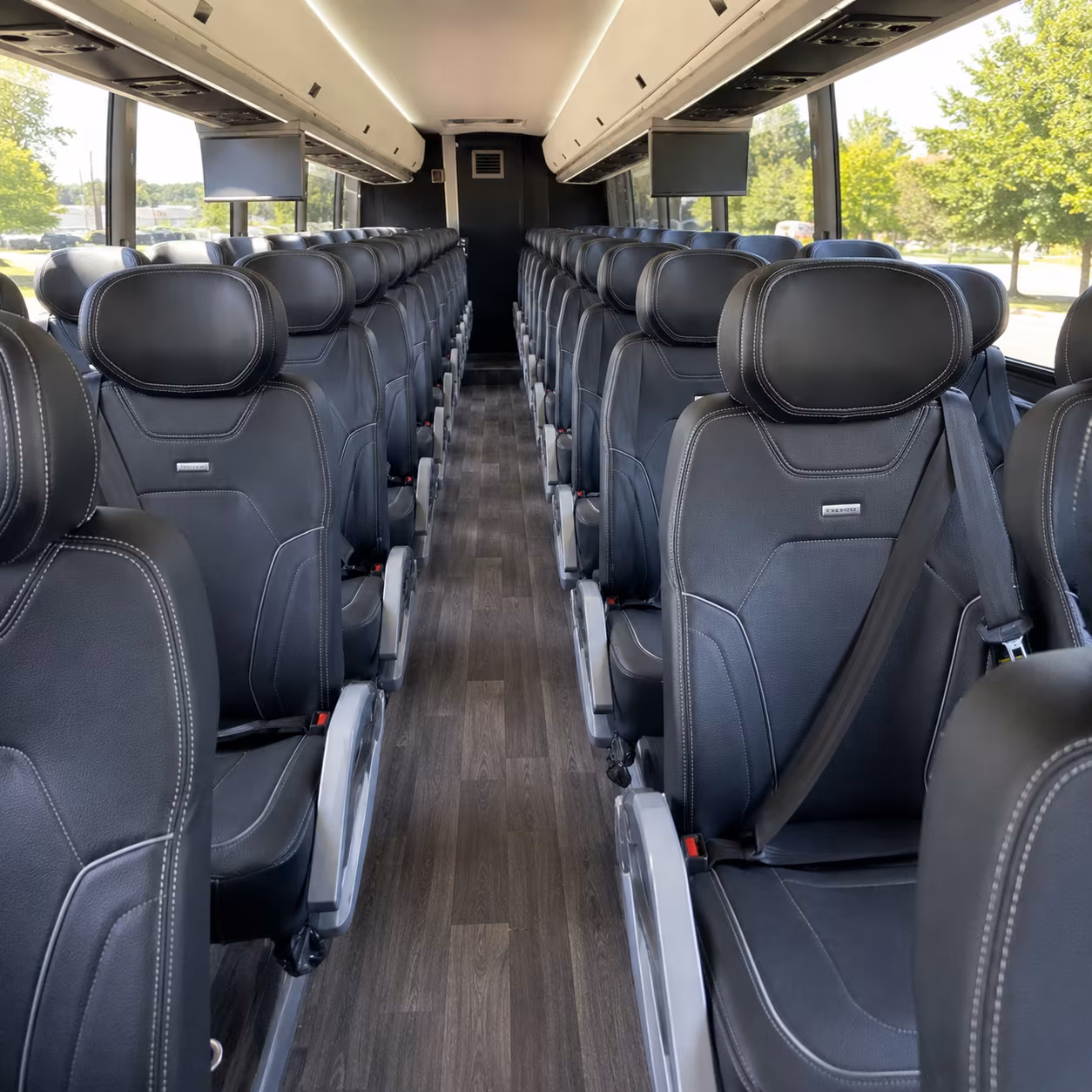 Arlington Corporate Transportation party bus exterior