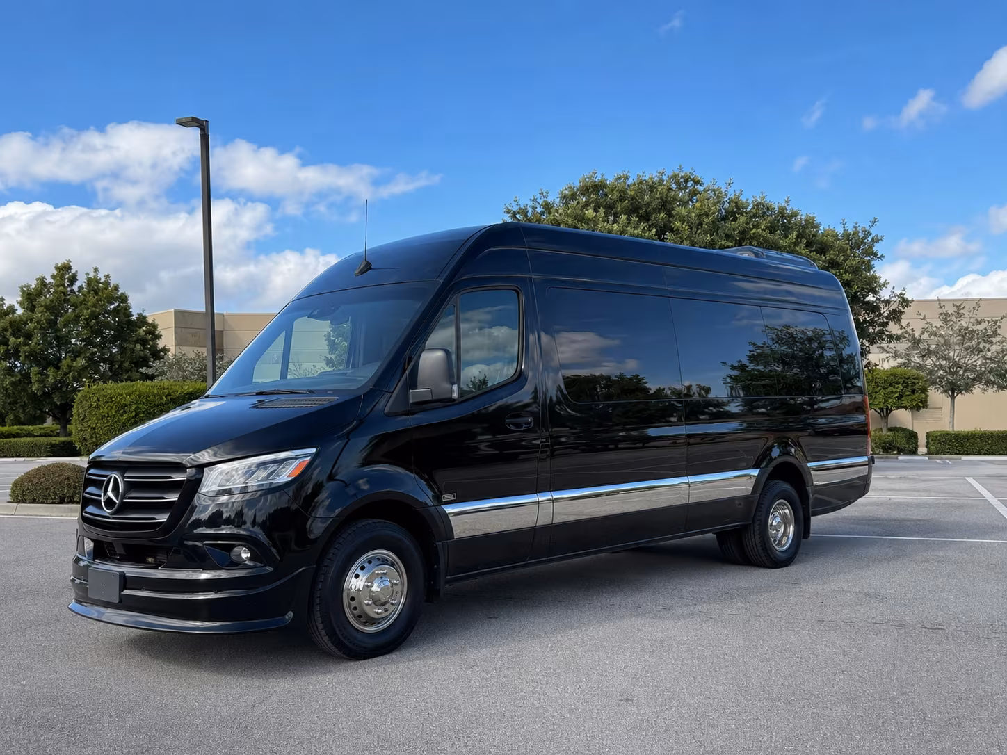 Arlington Corporate Transportation party bus exterior