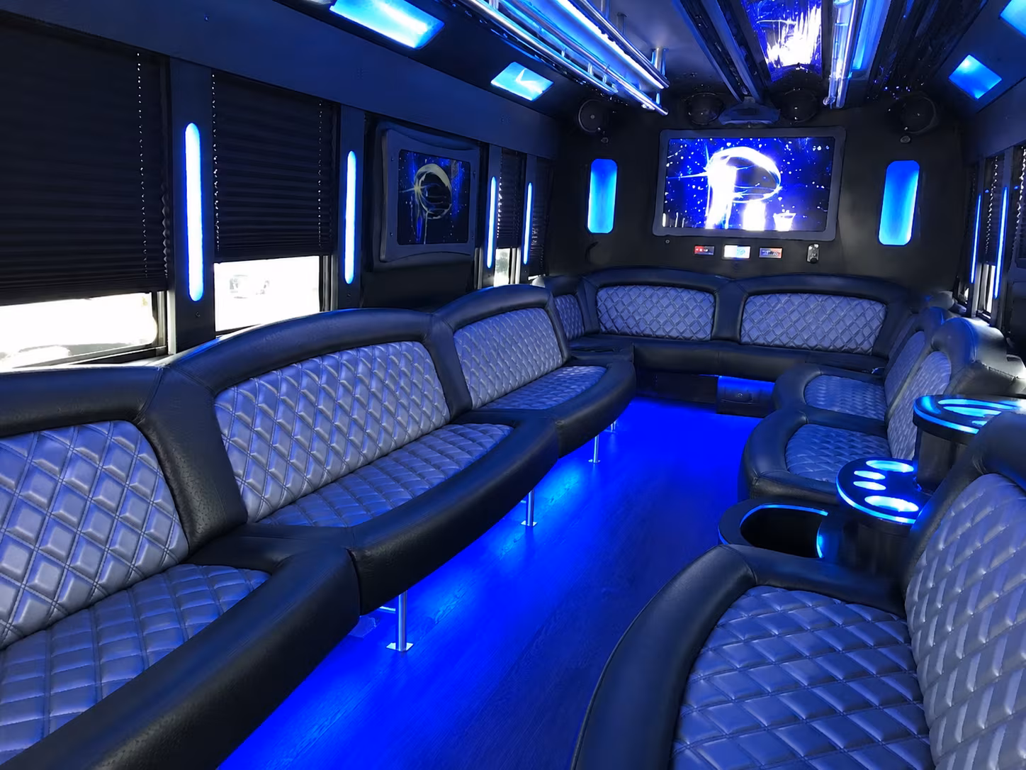 Arlington Prom & Homecoming Transportation onboard seating