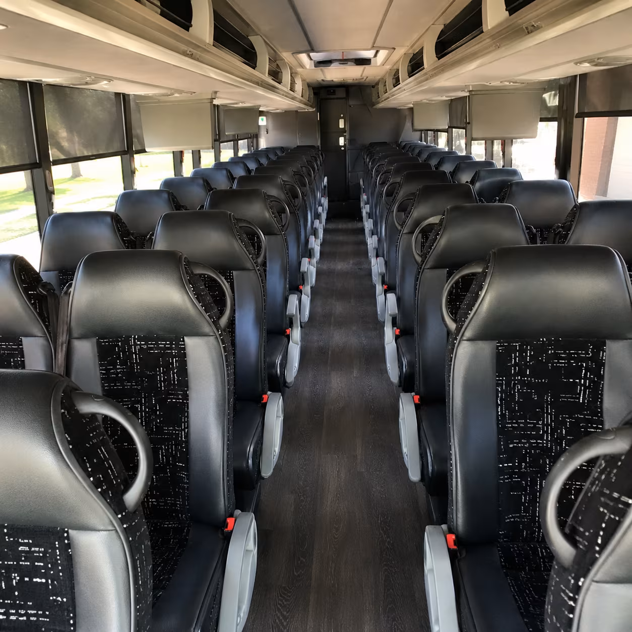 Arlington School Event Transportation party bus exterior
