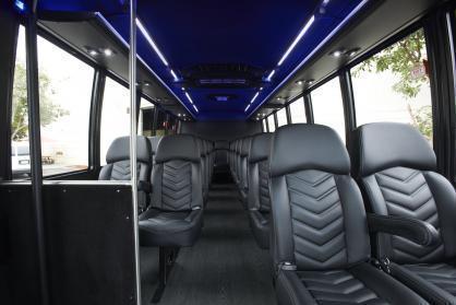 charter bus rentals Garland Texas
